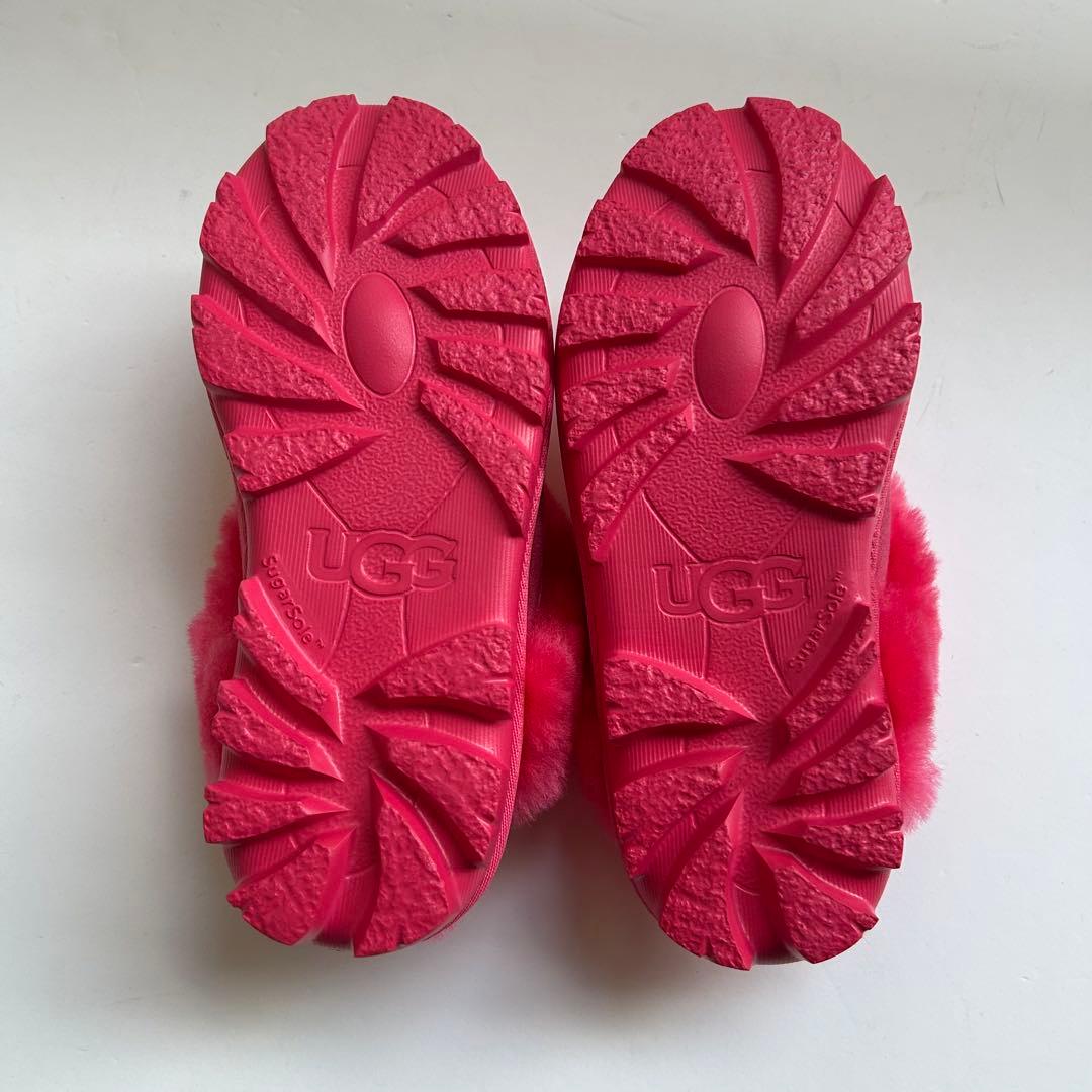 【新品未使用】UGG シープスキン スライド コケット 希少カラー