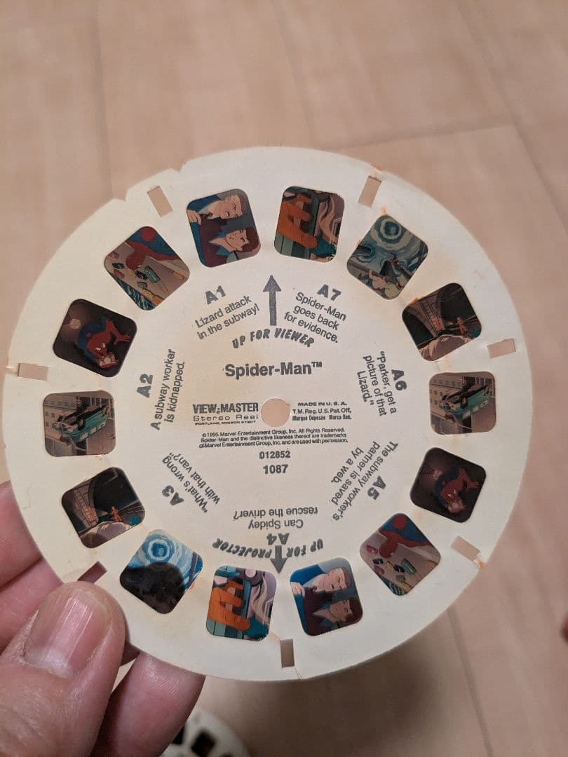Tyco View-Master 　ビューマスター　スパイダーマン