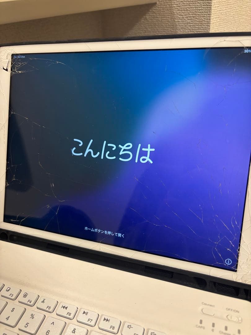 iPad 第5/6世代 初期化済み アクティベーションロック解除済み 画面割れ