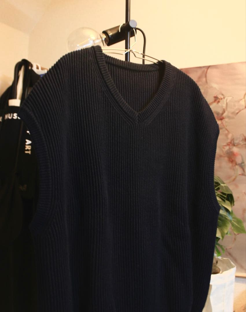 crepuscule /KNIT VEST /別注ニットベスト