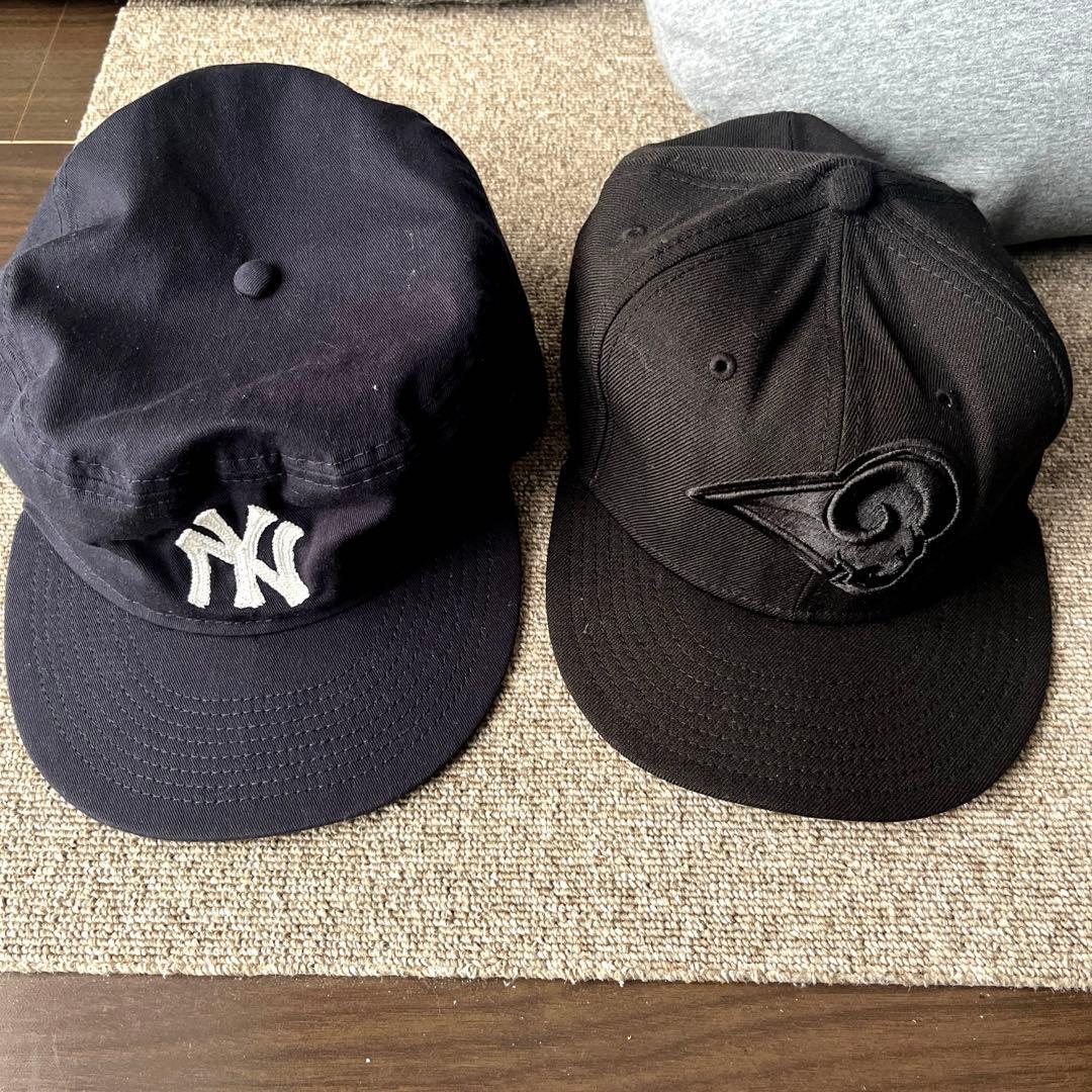 NEW ERA ×KITH ピルボックス キャップ　ニューヨークヤンキース　野球