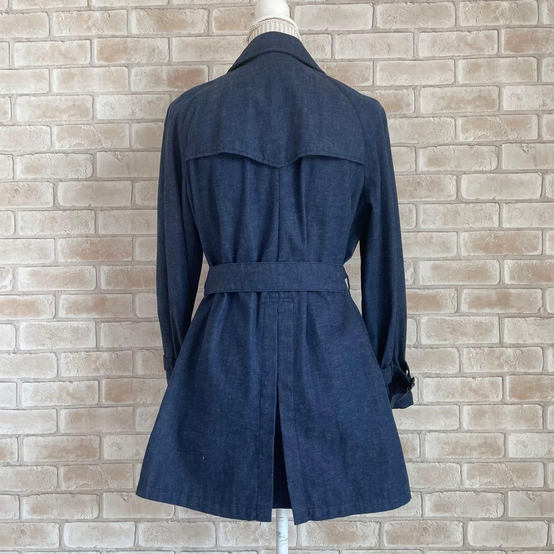 美品★23区denim トレンチコート　ベルト付き　スプリングコート　40 L
