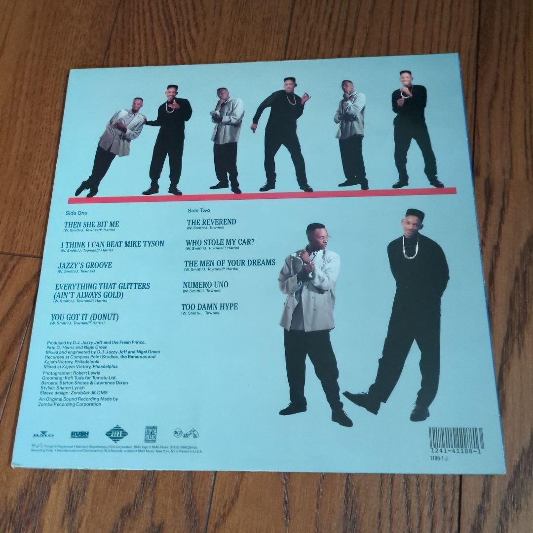 DJ Jazzy Jeff & Fresh Princeレコード4枚セットアー写
