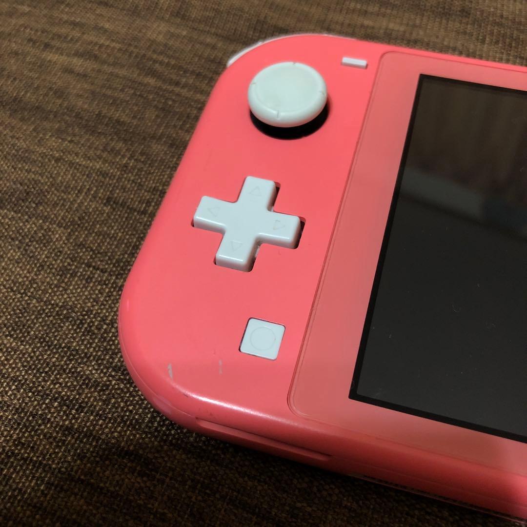 ニンテンドースイッチlite コーラルピンク ジャンク品