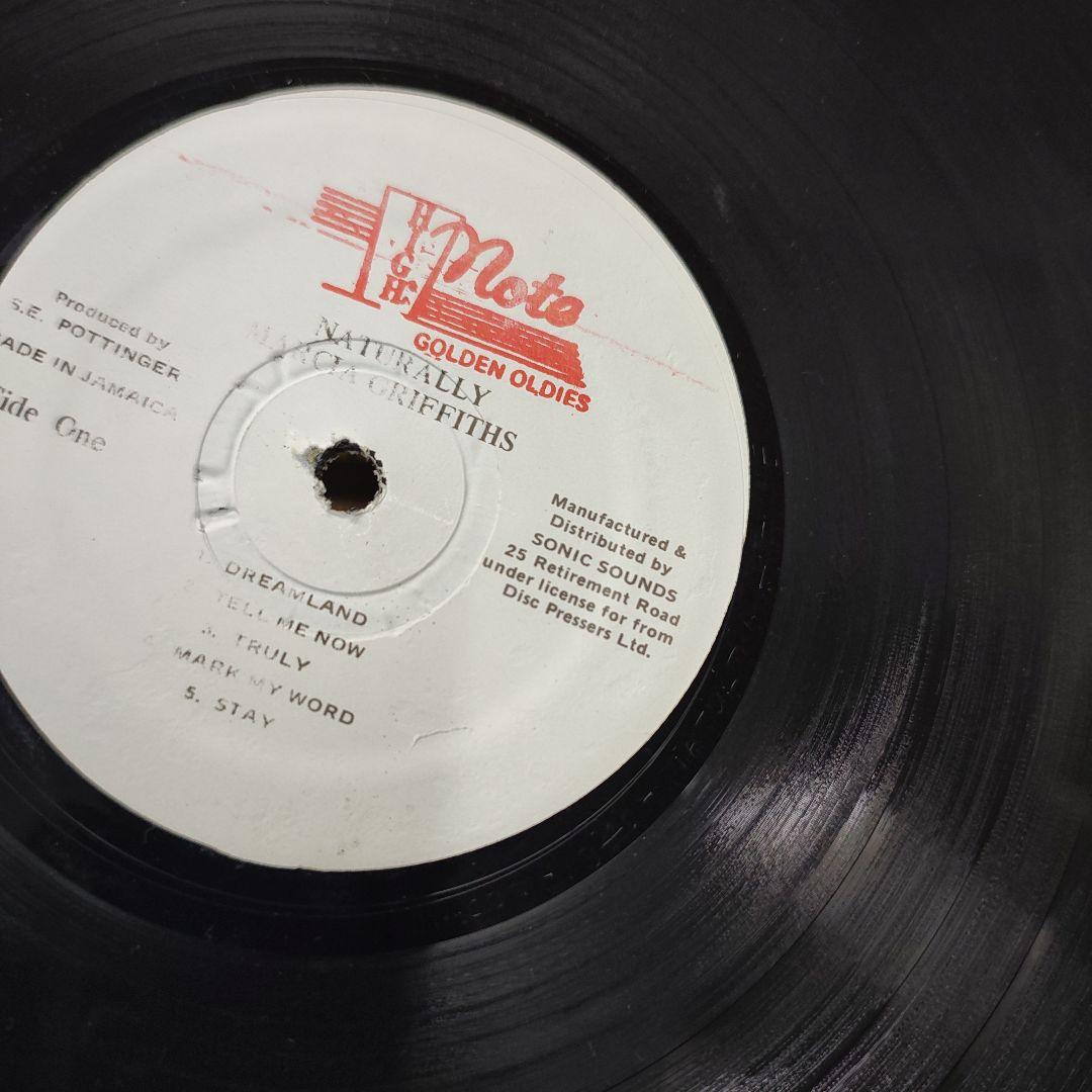 Marcia Griffiths Naturally LP レコード