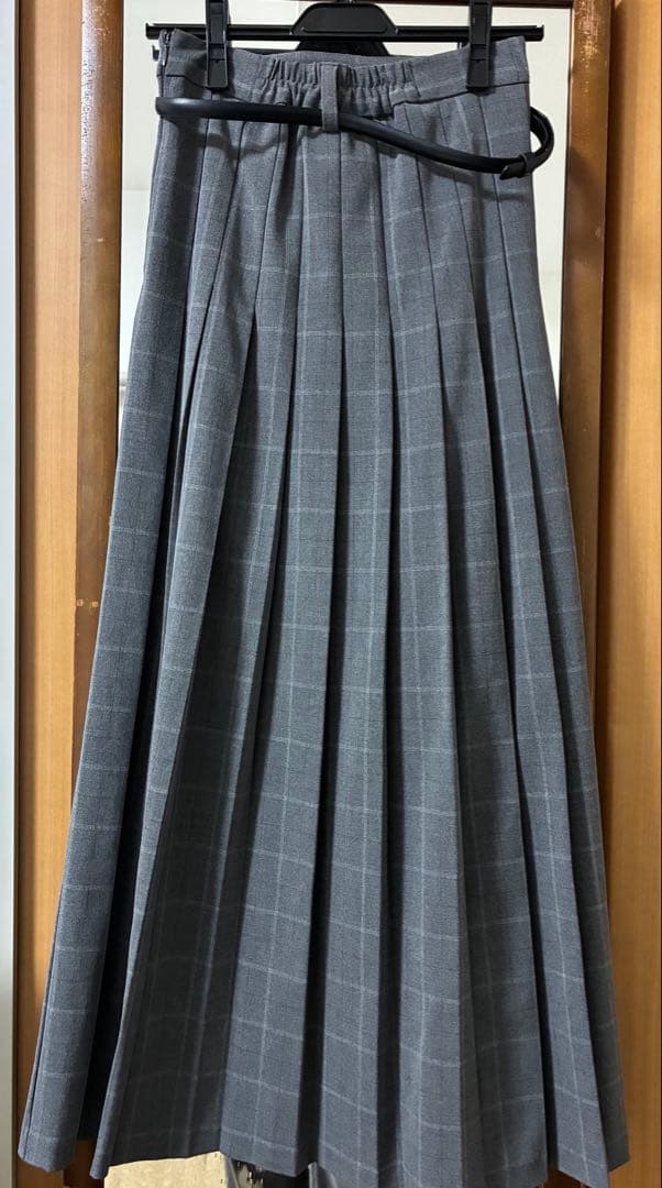 スカート rosarymoon Slit Pleated Skirt 36