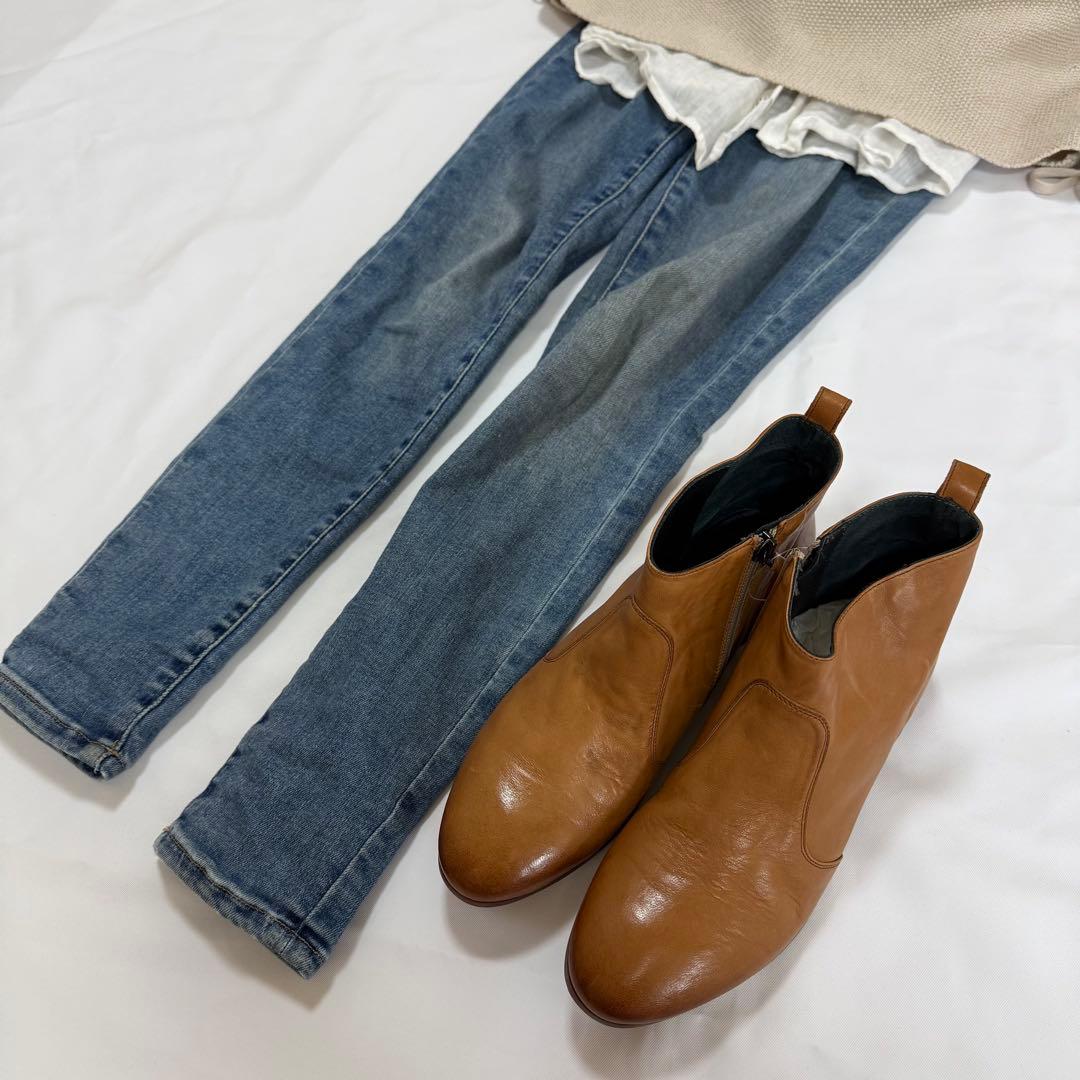 【新品・未使用】O FERMANI ショート ブーツ サイズ38