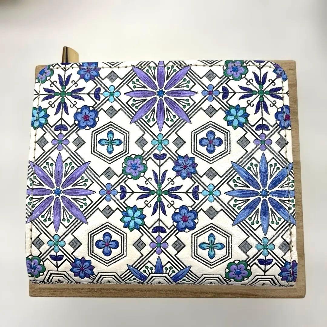 【美品】浅草文庫二つ折り財布 未使用品