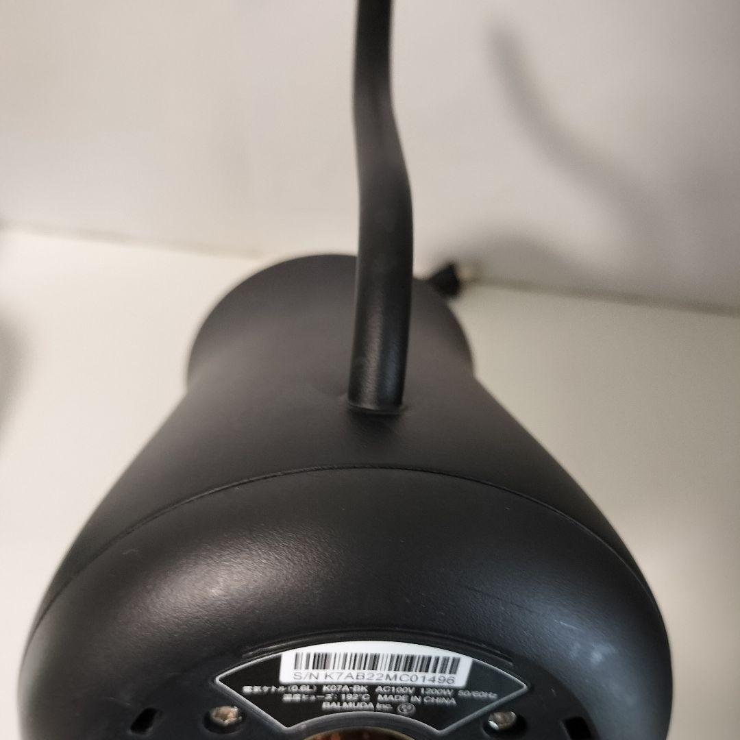 【動作確認済】BALMUDA バルミューダ　電気ケトル　黒　1403 ★Y