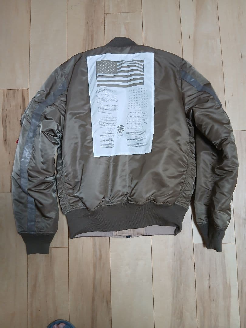 新品未使用　ALPHA　INDUSTRIES XL MA-1 リバーシブル