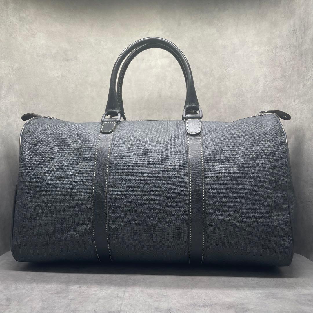バッグ Dunhill Made in France Canvas Boston Bag
