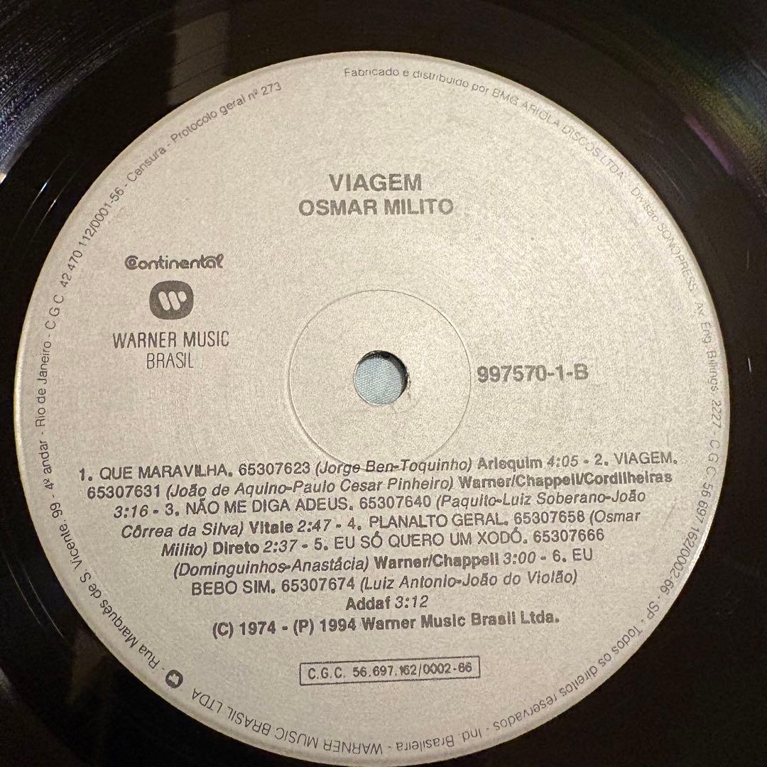 Osmar Milito – Viagem