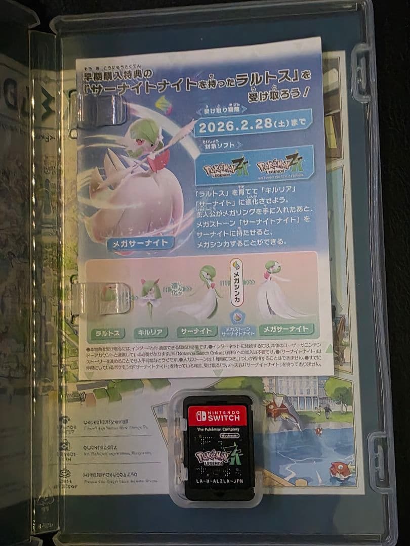 【美品】Nintendo Switch Lite 本体のみ ポケモンZA付き