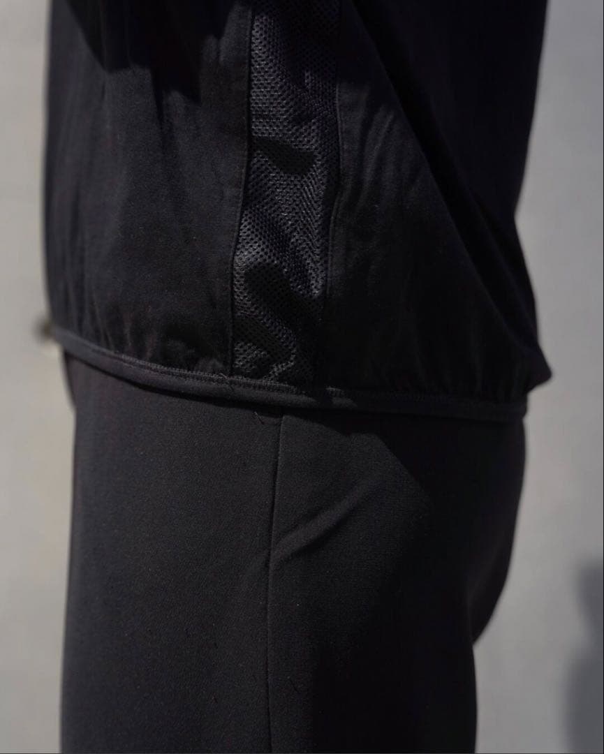 PRADA SPORT プラダスポーツ ジップアップ ブラック ポロシャツ 半袖