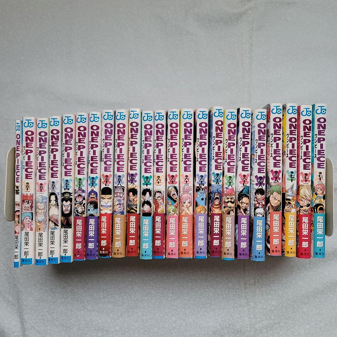 尾田栄一郎 ONE PIECE 51～72巻/零付き
