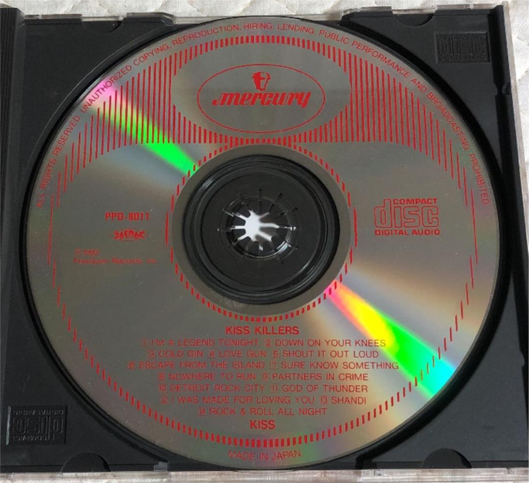 帯付き！国内盤！KISS/キッス/ KISS KILLERS/ 1982年