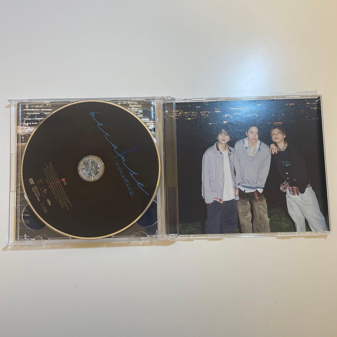 【特典付き】timelesz because 全形態