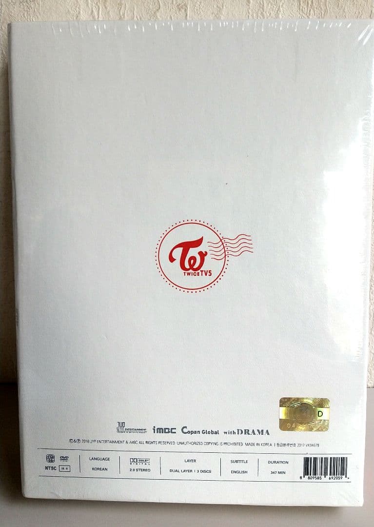 即日発送★新品★ Twice Tv5　DVD　トゥワイス  韓国版 kpop