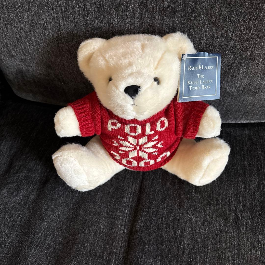 Ralph Lauren テディベア POLOロゴ入り