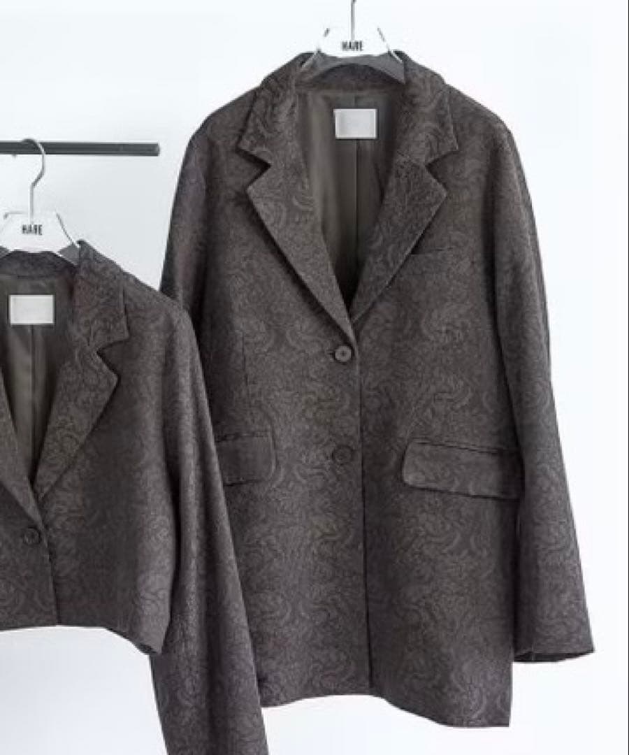HARE VINTAGEジャガード2wayジャケット 卒業式 結婚式 入学式