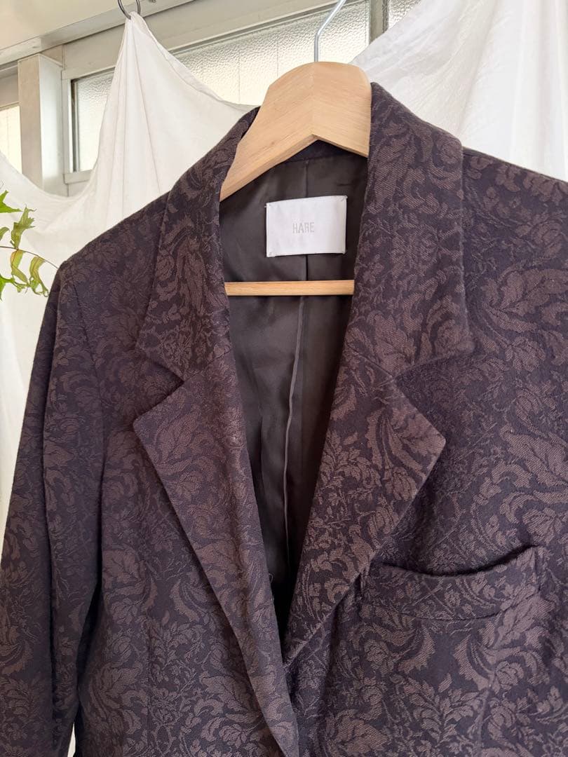 HARE VINTAGEジャガード2wayジャケット 卒業式 結婚式 入学式