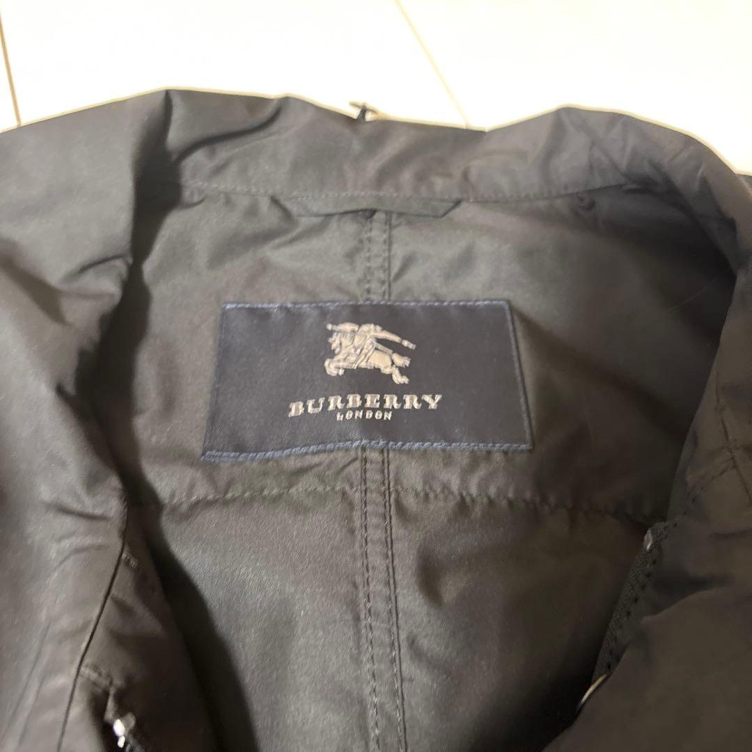 d*3様 Burberry ブラック トレンチコート