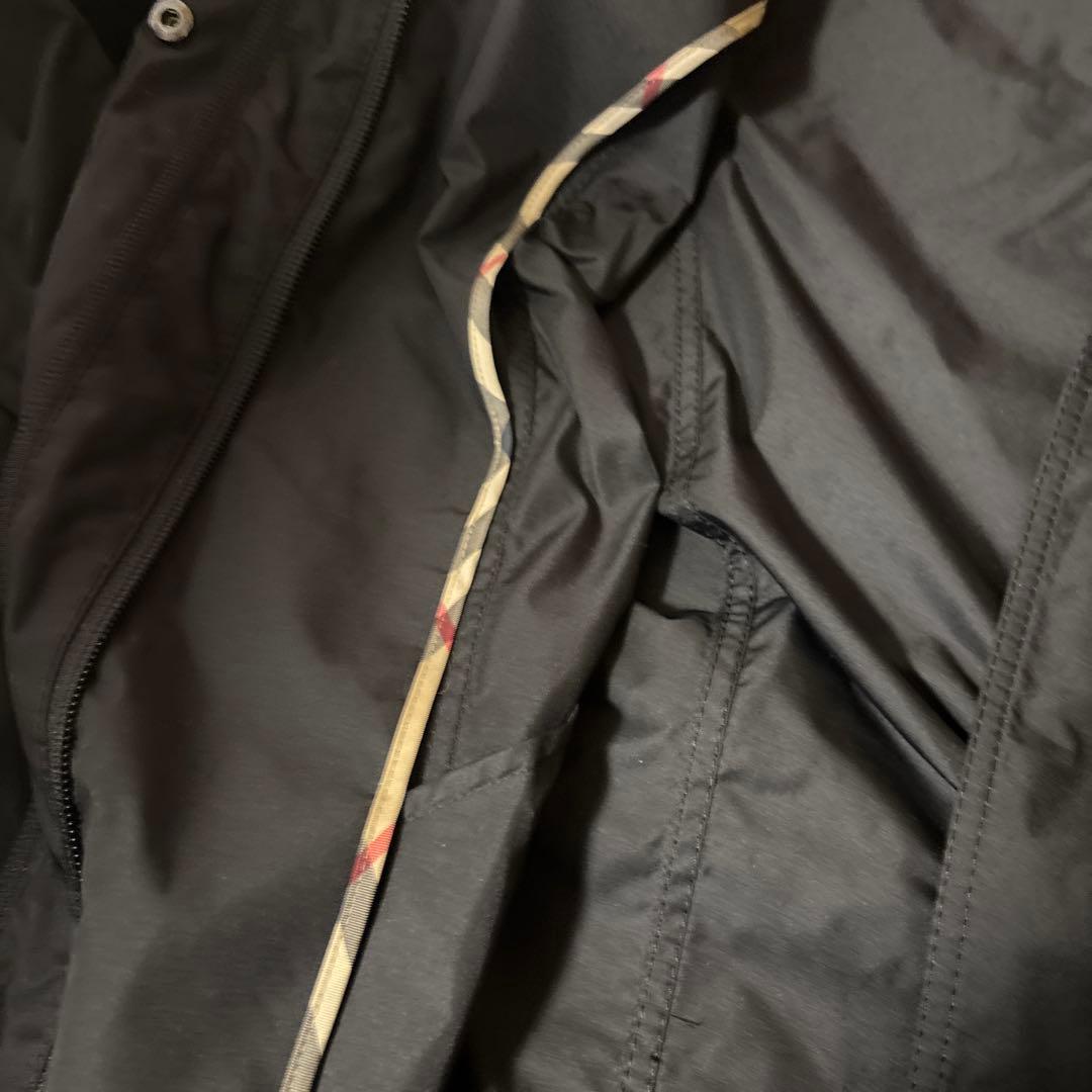 d*3様 Burberry ブラック トレンチコート