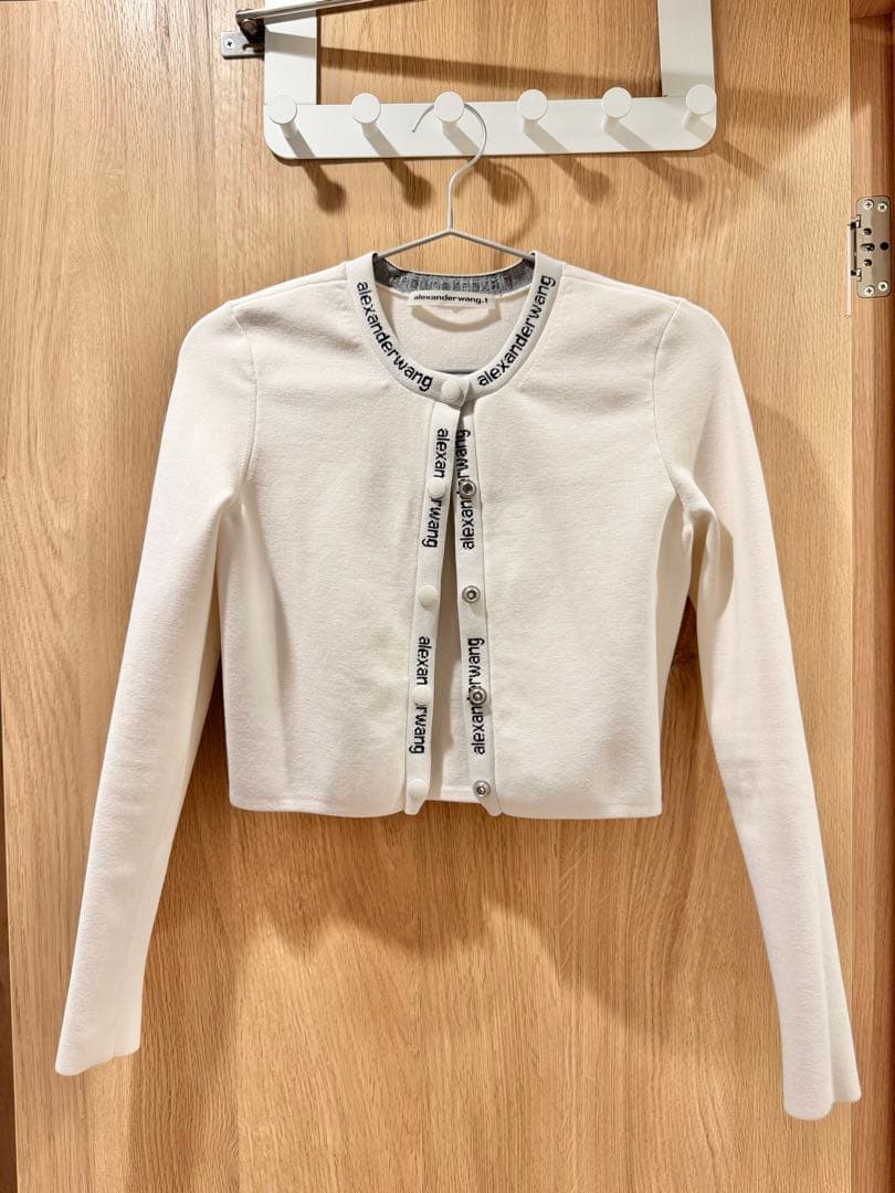 AlexanderWang アレキサンダーワン クロップドカーディガン