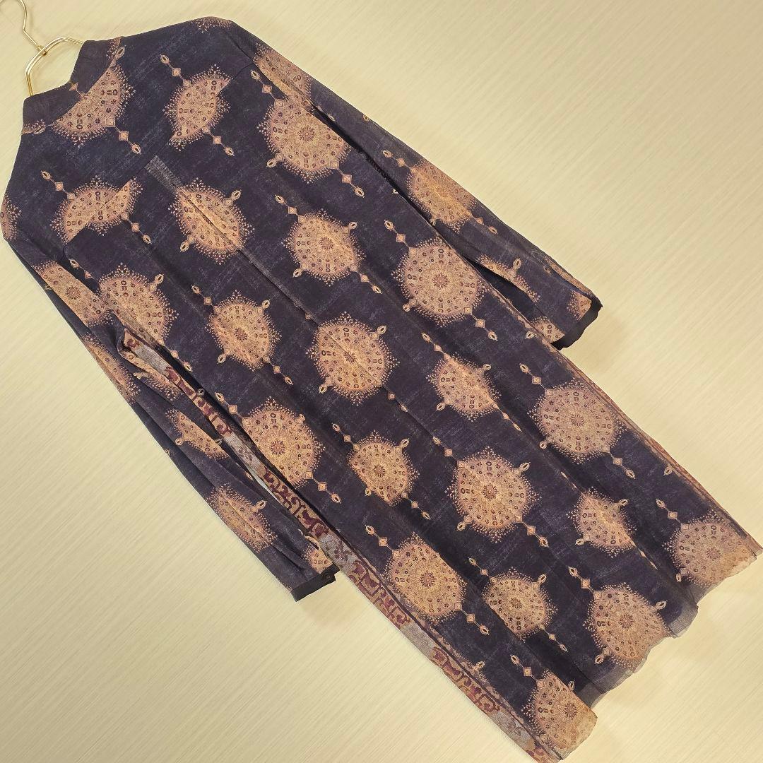 ​美品 VIVIENNE TAM パワーネット チャイナワンピース 幾何学模様