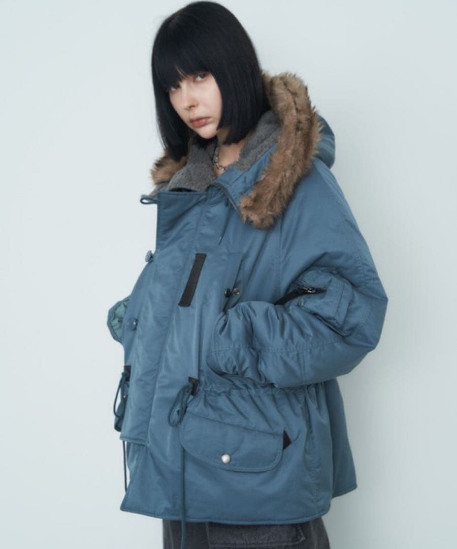 あいみょん着用　AIVER モッズコート　フライトブルゾン