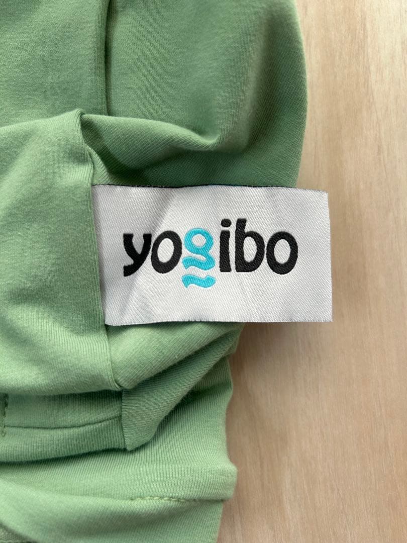【美品】yogibo Roll Max専用カバー　ピスタチオ