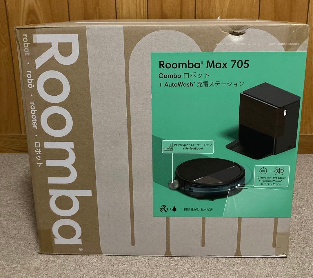 RoombaMax 705 Comboロボット+AutoWash 充電ステーショ