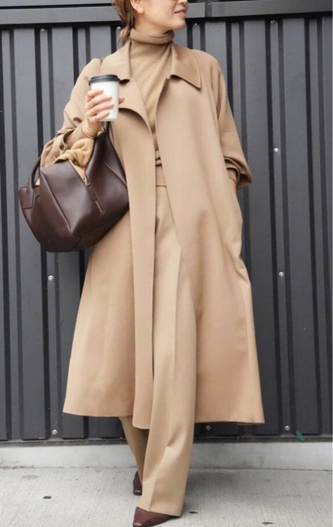 Botany Twill オーバーコートDeuxieme Classe 新品同様