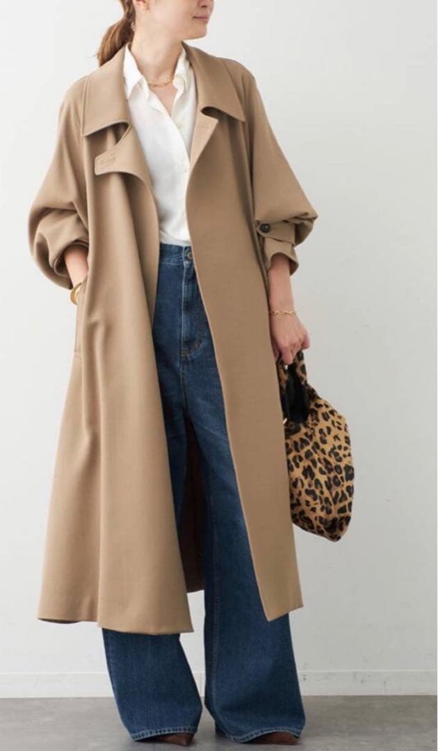 Botany Twill オーバーコートDeuxieme Classe 新品同様
