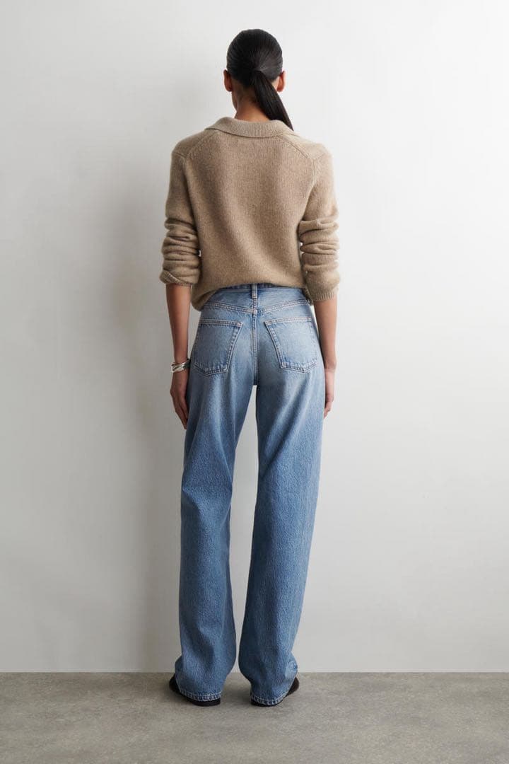パンツ COS REPRISE STRAIGHT-LEG JEANS