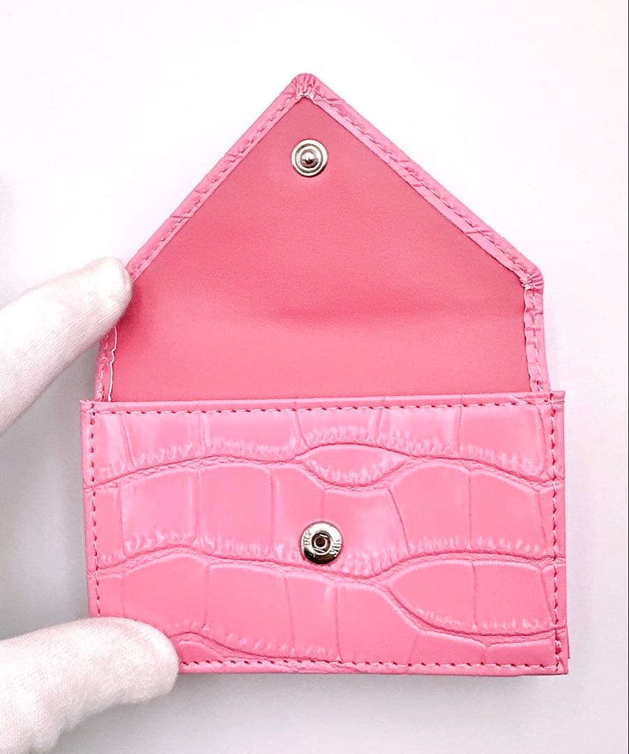 【新品✨超希少】Vivienne Westwood ミニ財布 /型押し/ピンク