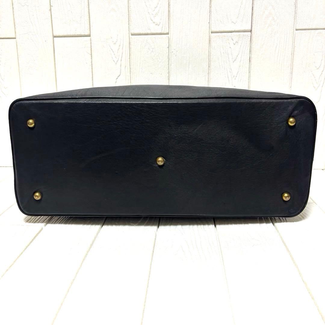 大容量 希少 PORTER セルビーノ ボストンバッグ ドクターバッグ 本革 黒
