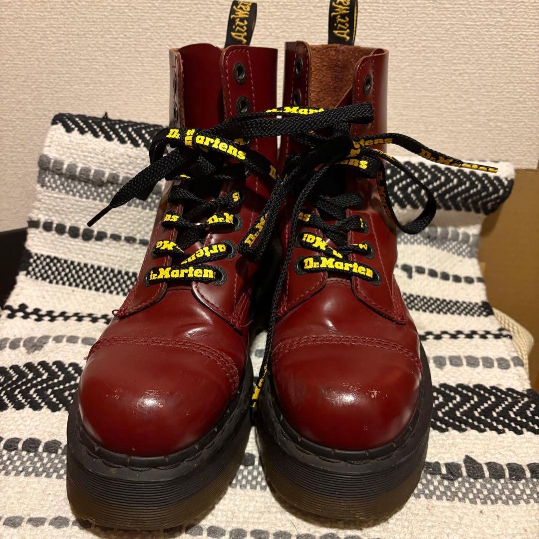 Dr.Martens クレイジーボム チェリーレッド UK5