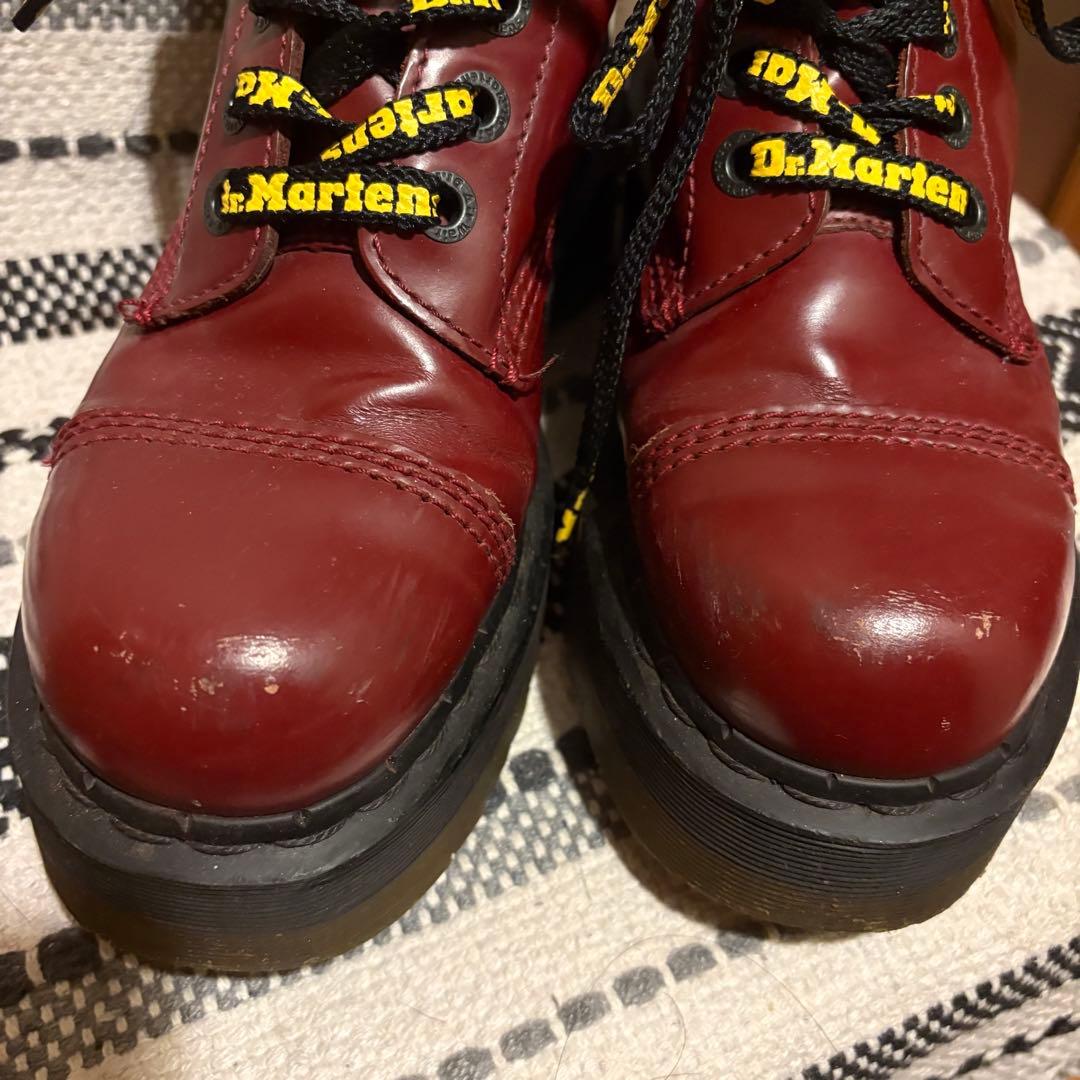 Dr.Martens クレイジーボム チェリーレッド UK5