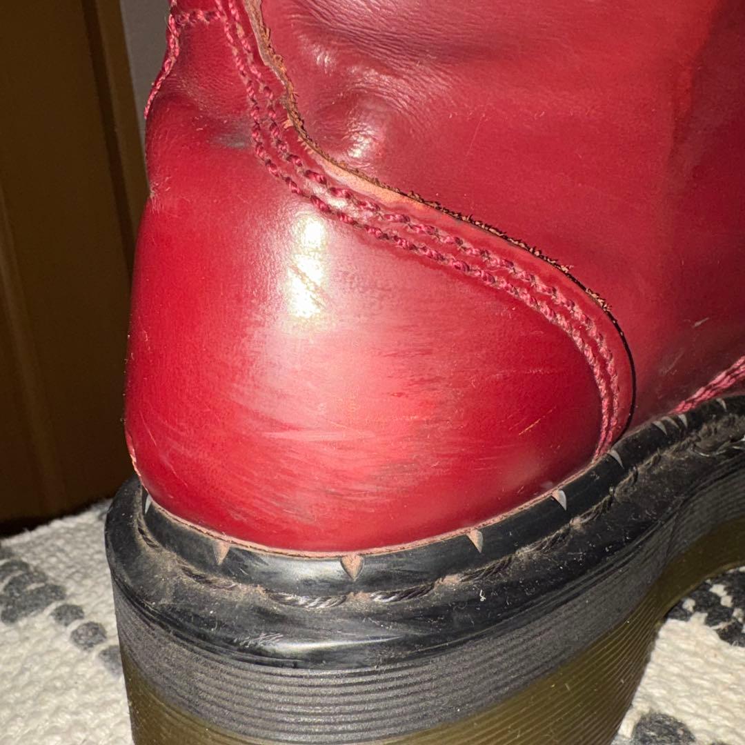 Dr.Martens クレイジーボム チェリーレッド UK5