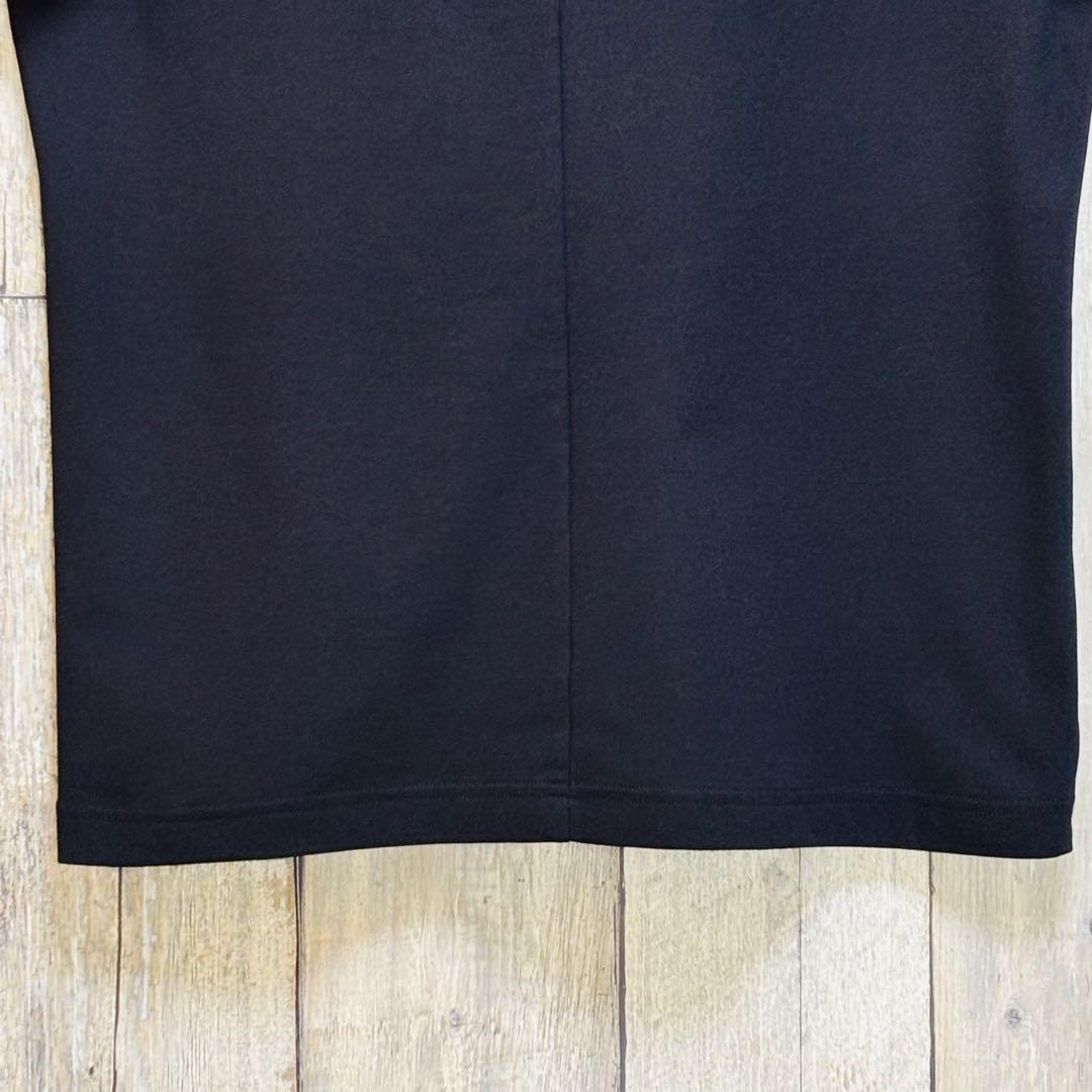 デサント　DESCENTE GOLF モックネック　シャツ　ブラック　 O