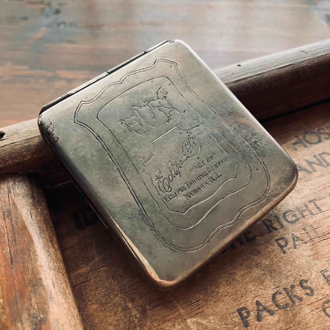 US広告入マッチケース／Early 1900s／antique／ノベルティ