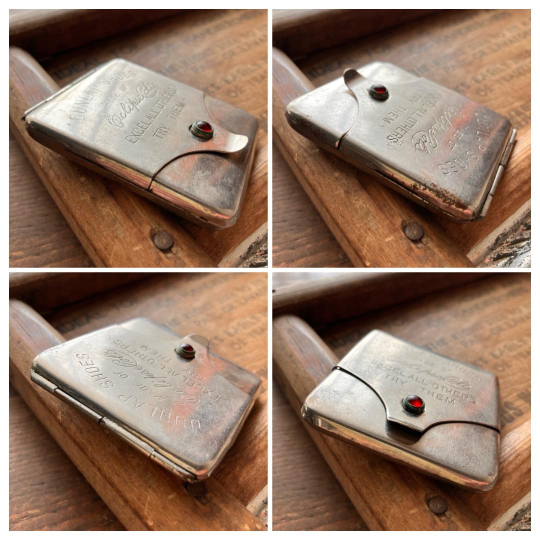 US広告入マッチケース／Early 1900s／antique／ノベルティ