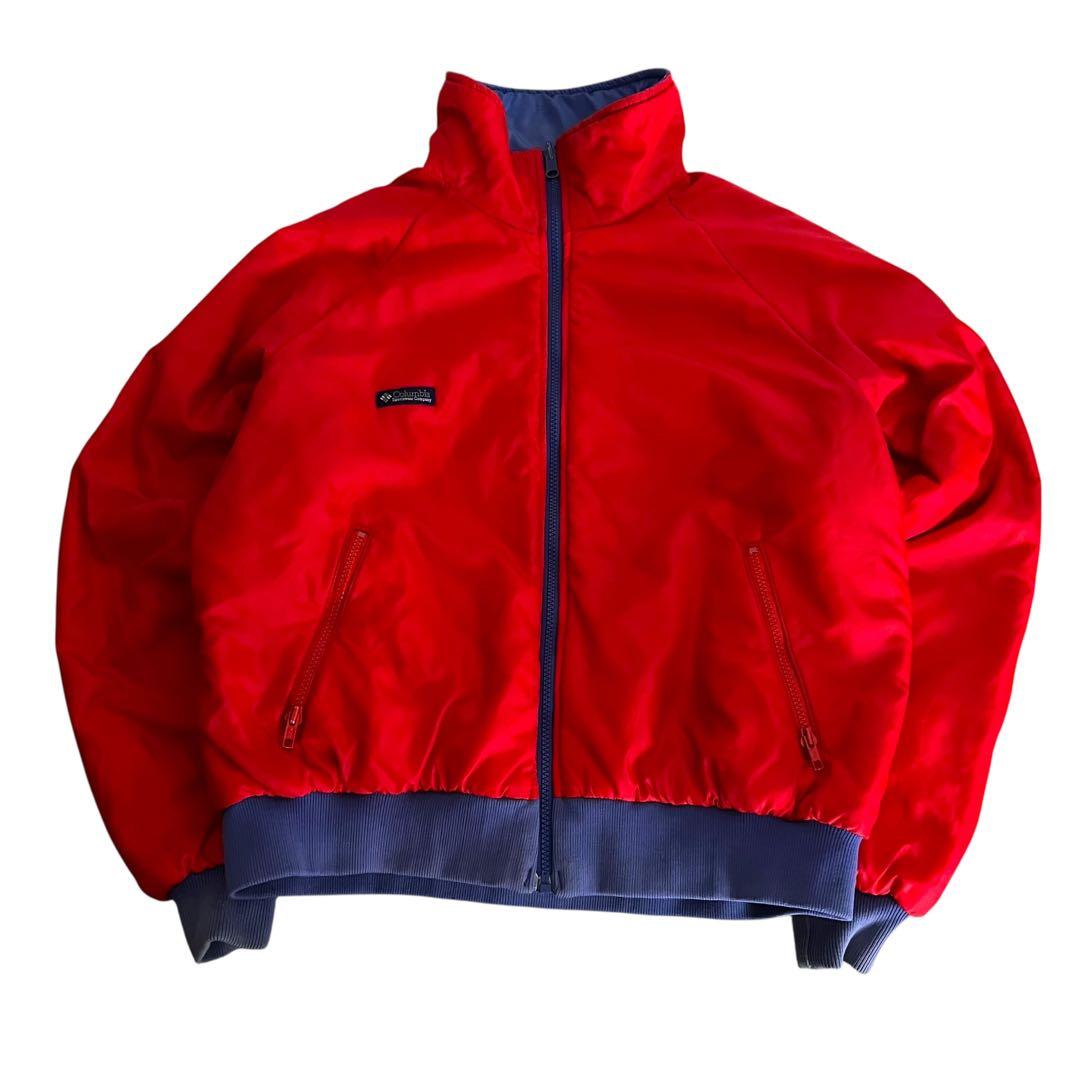 90s Columbia PaddedJacket Y2K Techリバーシブル
