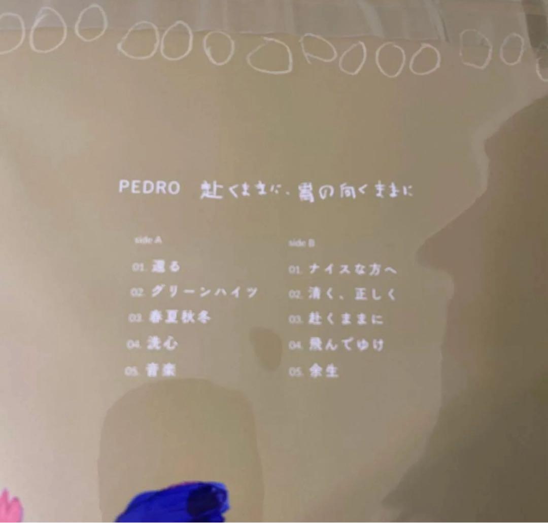 赴くままに 胃の向くままに PEDRO LP アナログ盤 レコード