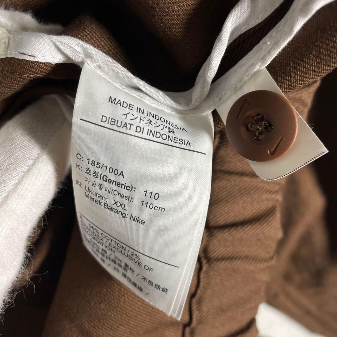 【希少•2XL】NIKE SB fullzip work jacket 茶 刺繍