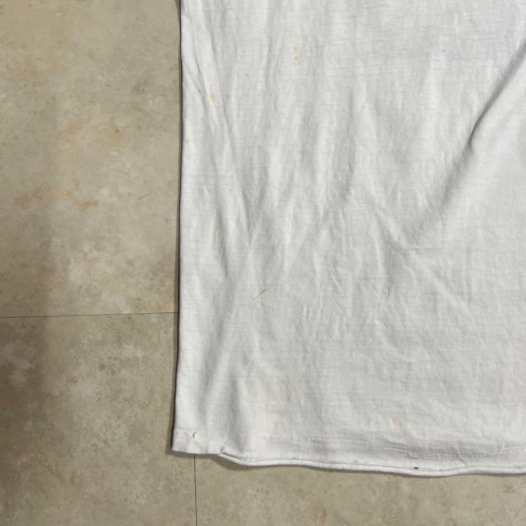 80s \"Hans Holbein\" Tee アート　Tシャツ　ホワイト　XL