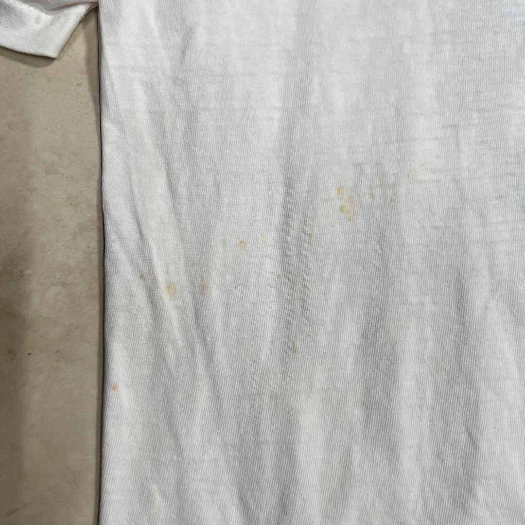 80s \"Hans Holbein\" Tee アート　Tシャツ　ホワイト　XL