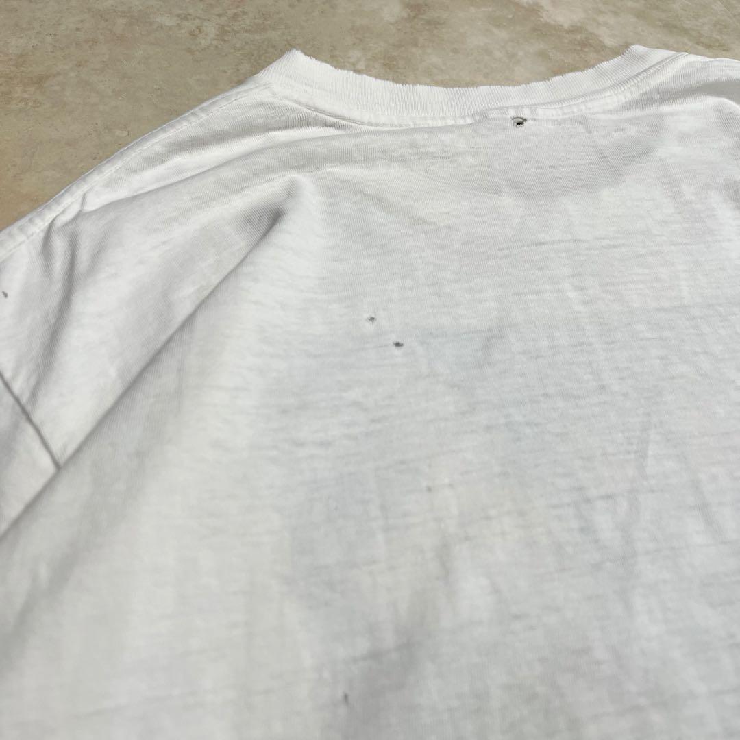 80s \"Hans Holbein\" Tee アート　Tシャツ　ホワイト　XL
