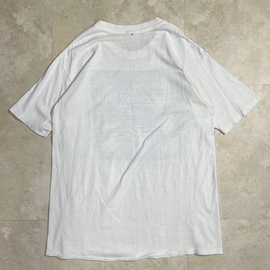 80s \"Hans Holbein\" Tee アート　Tシャツ　ホワイト　XL